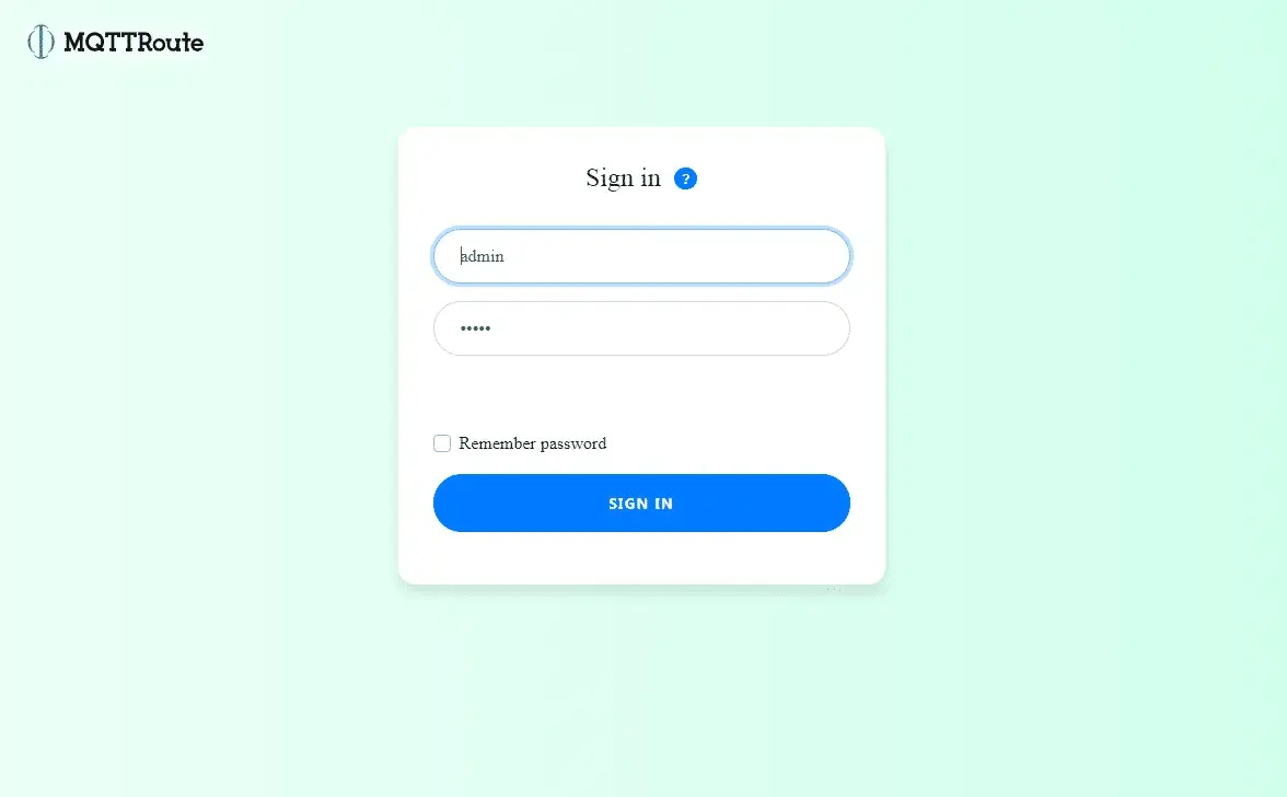 MQTT UI