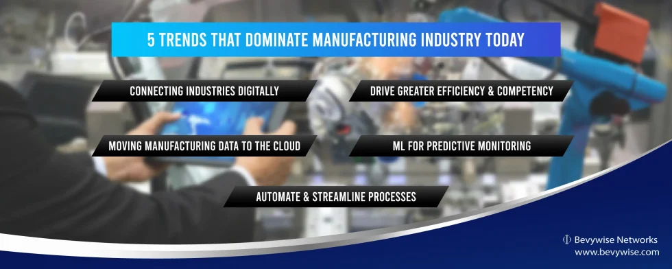 top 5 manufacturing trends