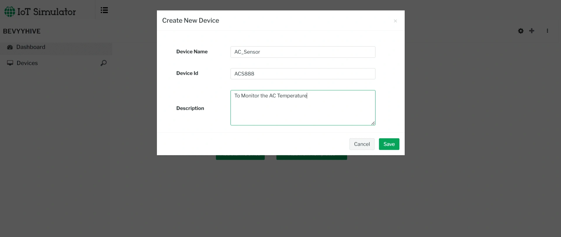 Create new device