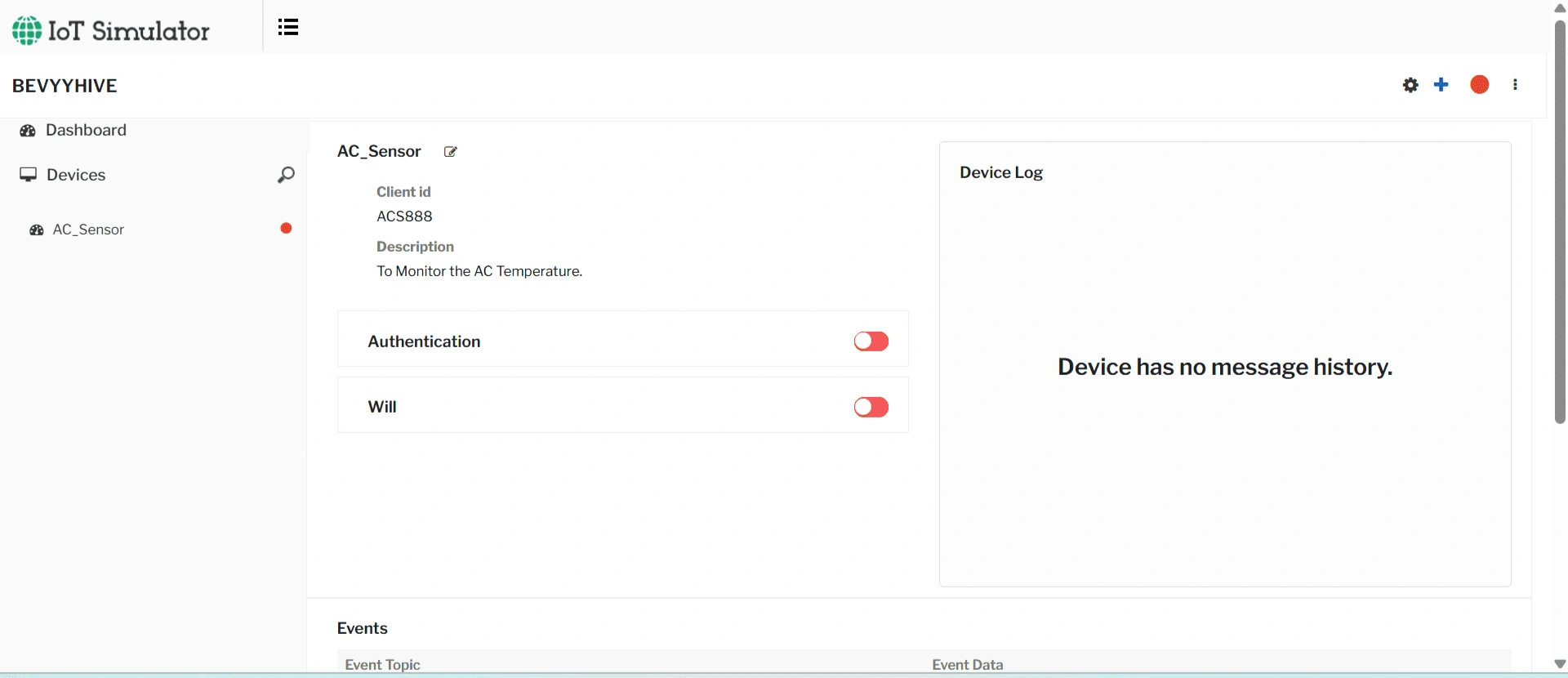 Device details