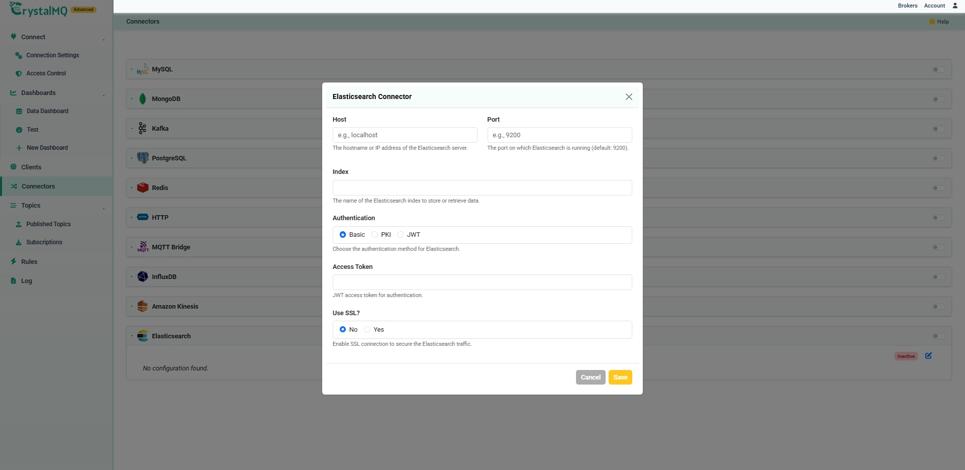 ElasticSearch Configuration