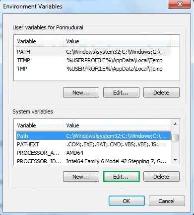 environment variables