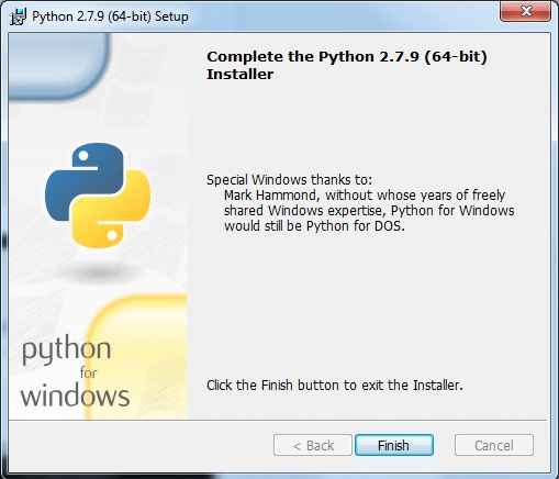 python setup