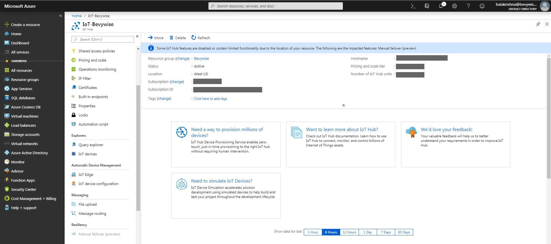 Azure portal